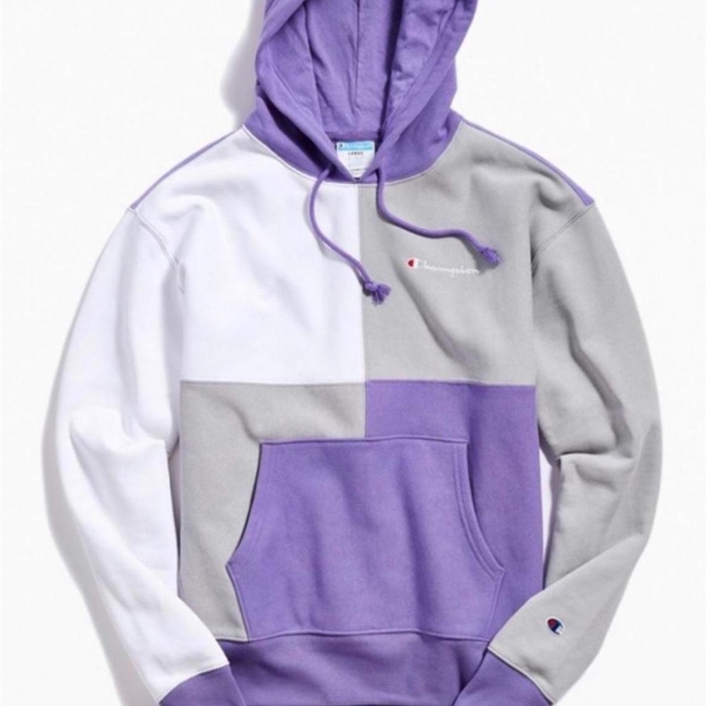 Exclusive Urban Outfitters Champion Colorblock Hoodie